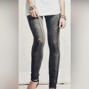Victoria’s Secret Lace Inset Leggings